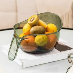 Durkslag & Silar-Ristvättsikt, dräneringshålsdesign, ristvättsil, silkorg, multifunktionell, köksavlopp, pryl, hållbar, lätt att använda, ristvättskål, modern