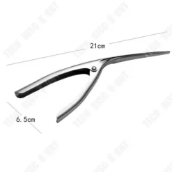 Matknäckare-Räka kniv - TD® - Rostfritt stål 304 - 21x6.5 cm - Silver - Praktisk för köket