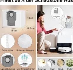 Dammsugartillbehör-Roborock S8 Pro Ultra reservdelssats