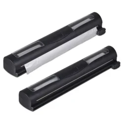 Robust folieskärare, set med 2, svart