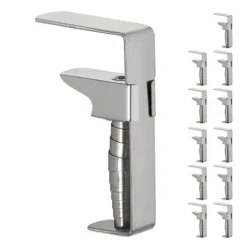 Dukclips & -Vikter-Robusta bordsduksklämmor, set om 12