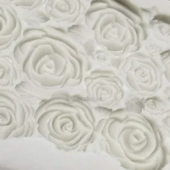 Kakformar-Rosmönster Silikonform