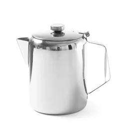 Kaffe- & Tekannor-Rostfri tekanna kanna med lock för kaffe te 0,2L - Hendi 453001