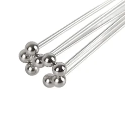 Vispar-Rostfria Stålbollar Visp Äggvisp Blandning Matlagningsverktyg Fast Hållbar Gräddskummare Bakredskap