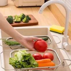 Durkslag & Silar-Rostfritt durkslag 38x28x8cm