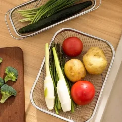 Durkslag & Silar-Rostfritt durkslag 38x28x8cm