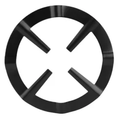 Avsvalningsgaller-Rostfritt Järn Svart Moka Kaffekanna Hylla Rund Spis Brännare Stödställ Köksredskap