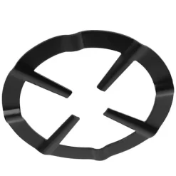 Avsvalningsgaller-Rostfritt Järn Svart Moka Kaffekanna Hylla Rund Spis Brännare Stödställ Köksredskap