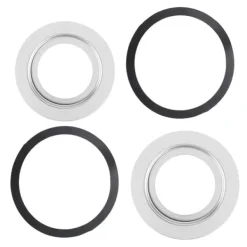 Rostfritt stål 180 mm till 114 mm diskho Adapter för matavfallskvarn Tillbehör Delar