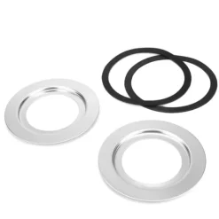 Rostfritt stål 180 mm till 114 mm diskho Adapter för matavfallskvarn Tillbehör Delar