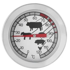 Rostfritt stål BBQ köttmjölk kökstermometer grill matlagningssond