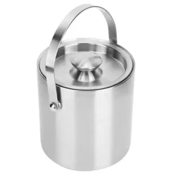 Ishink & Kylare-Rostfritt stål dubbelväggig ishink för Party Bar KTV Rödvin