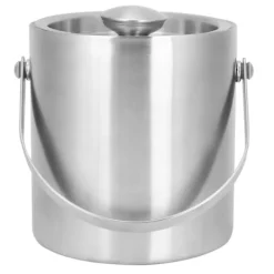 Ishink & Kylare-Rostfritt stål dubbelväggig ishink för Party Bar KTV Rödvin