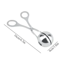 Pressar-Rostfritt Stål Icke-klibbiga Köttbullar Risbollar Klipp Maker Köksverktyg