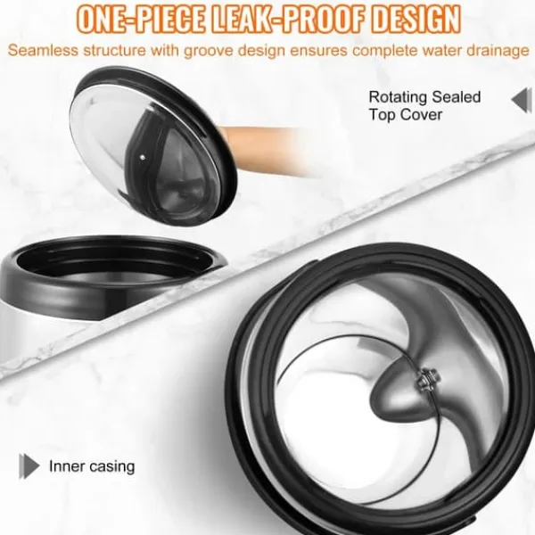 Dryckesautomater-Rostfritt stål isolerad dryckesautomat, 2 gallon (7,6 liter), för varm och kall dryck, livsmedelsklassad för te, kaffe, vatten.