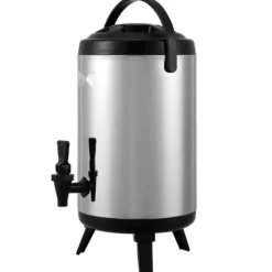 Dryckesautomater-Rostfritt stål isolerad dryckesautomat, 2 gallon (7,6 liter), för varm och kall dryck, livsmedelsklassad för te, kaffe, vatten.