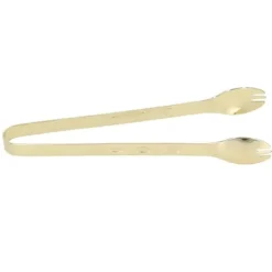 rostfritt stål istång livsmedelskvalitet förhindrar att den glider sockermat kökspincett för hushållsmat förgylld