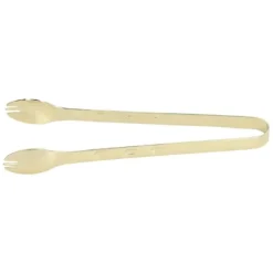 rostfritt stål istång livsmedelskvalitet förhindrar att den glider sockermat kökspincett för hushållsmat förgylld