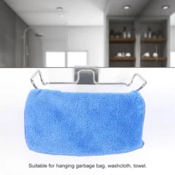 Tillbehör Till Avfallshantering-Rostfritt stål kökshängare förvaringsställ handdukspapperskorgen soporganisatör rackhållare