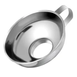 Rostfritt stål Konservtratt med bred mun Köksmatlagningsredskap Prylar Tratt med handtag för sylt