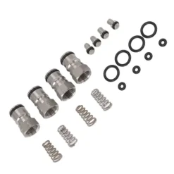 Rostfritt stål kullås fatstolpar med 18 mm invändig gänga - gas- och flytande valsfjäder för vin, cola, sirap