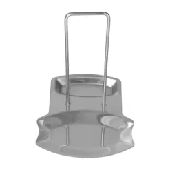 Skedhållare-Rostfritt stål Pan Cover Rack Pan Lock Förvaring Hylla Organizer Skedstöd med avloppsbricka