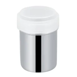 Sockerströare-Rostfritt Stål Pulver Shaker Kanna Kakao Socker Kaffe Peppar Krydda (Konkav S)