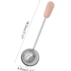 Sockerströare-rostfritt stål pulversockerskakare duster mjölsikt pulverduster bakpulversiktar för bakverktyg