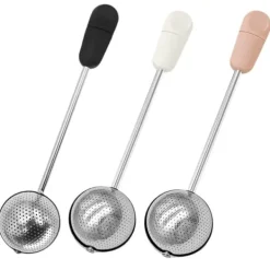 Sockerströare-rostfritt stål pulversockerskakare duster mjölsikt pulverduster bakpulversiktar för bakverktyg