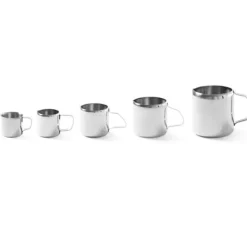 Kaffe- & Tekannor-Rostfritt stål rostfritt stål mjölkgräddkopp för kaffe, 350ml - Hendi 450505