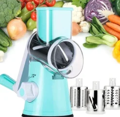 Mathyvlar & Rivjärn-Roterande rivjärn med 3 olika trummor Blå