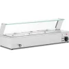 Matuppvärmare-Royal Catering - Bain marie - 2,000 W - 3 GN 1/2 - Tappkran - Glasskydd