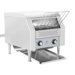 Brödrostar & Brödgrillar-Royal Catering - Brödrost med rullande band - 2200 watt - 7 hastighetsgrader - 3 lägen