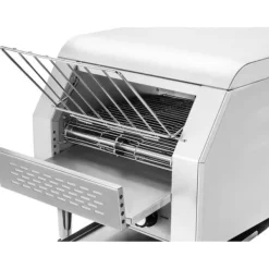 Brödrostar & Brödgrillar-Royal Catering - Brödrost med rullande band - 2200 watt - 7 hastighetsgrader - 3 lägen