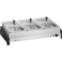Royal Catering - Buffévärmare - 3 x 2 Liter - 400 W