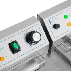 Royal Catering - Elektrisk fritös - 2 x 9 L - 230 V