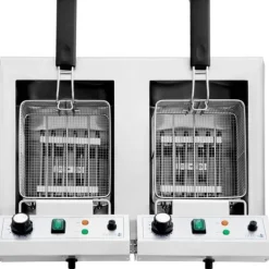 Royal Catering - Elektrisk fritös - 2 x 9 L - 230 V