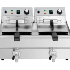 Royal Catering - Elektrisk fritös - 2 x 9 L - 230 V