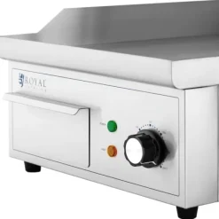 Royal Catering - Elektriskt stekbord - 350 x 380 mm - Slät - 2,000 W