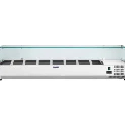 Royal Catering - Kylränna - 160 x 33 cm - Glasöverbyggnad