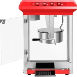 Popcornmaskiner-Royal Catering - Popcornmaskin röd - 8 oz