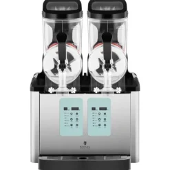 Royal Catering - Slushmaskin - 2 x 8 liter - LED - Glassfunktion