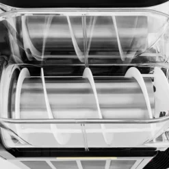 Royal Catering - Slushmaskin - 2 x 14 l - LED-belysning - Digital kontrollpanel