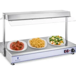 Royal Catering - Värmeplatta med 3 halogenlampor - 1550 W