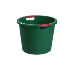 Rund multifunktionsbehållare TONI, grön 45L