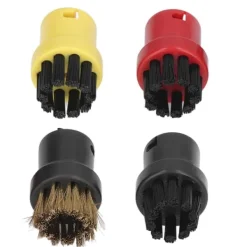 Runda små borsthuvuden ångrengöringsborstar för Karcher SC1 SC2 SC3 SC4 SC5 SC7