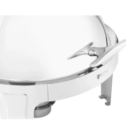 Tillbehör För Matservering-Rundabordsmatvärmare för pasta med rolltop-överdrag, 5,8 l