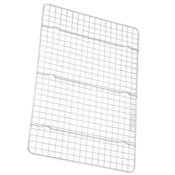 Rutigt kylställ 304 rostfritt stål rutnät Deformationsmotstånd Bakgaller för hembakeri Brödkaka Cookie