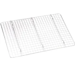 Rutigt kylställ 304 rostfritt stål rutnät Deformationsmotstånd Bakgaller för hembakeri Brödkaka Cookie
