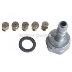 Sachet med gasbrännarinjektorer för spis - FAGOR - D6H11MM 8 - Originaldel från tillverkaren